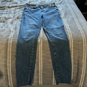 High waisted jeggings